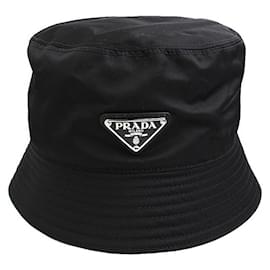 Gorra bucket unisex negra XL - Prada