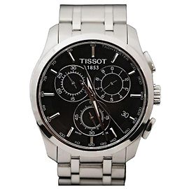 Tissot Couturier Metall Quarz Schwarz