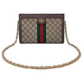 Borsa a tracolla Gucci Ophidia GG Small Chain