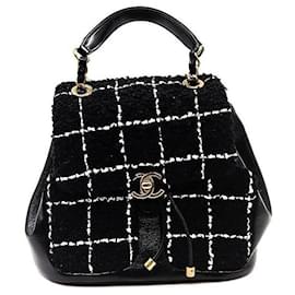 Rucksack aus Woll-Tweed - Chanel