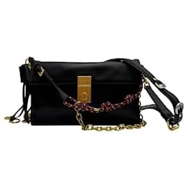 Prada Piccola borsa a spalla in pelle morbida con charms