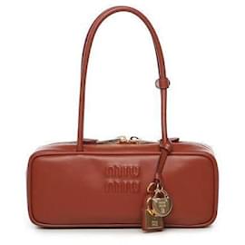 Borsa piccola in pelle con fiocco - Miu Miu