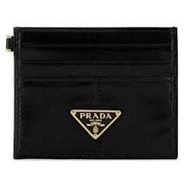 Prada Kartenetui aus Saffiano-Leder