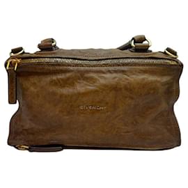Pandora Wrinkle Mittelbraune Tote-Tasche - Givenchy