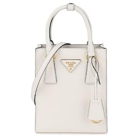 Borsa a mano in pelle Saffiano - Prada