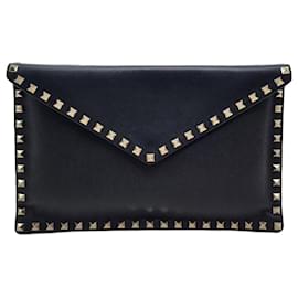 Rockstud Envelope Clutch Bag - Valentino