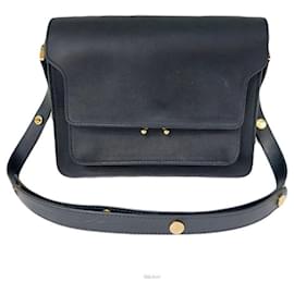 Borsa a spalla media in pelle di vitello - Marni
