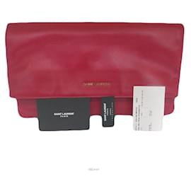 Saint Laurent Nuova Borsa Clutch Pieghevole con Patta