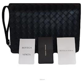 Bottega Veneta Intrecciato Small Document Clutch