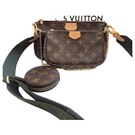 Borsa a tracolla Multi Pochette Accessoires Khaki - Louis Vuitton