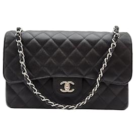 Chanel Caviar Preto Clássico Grande Condição