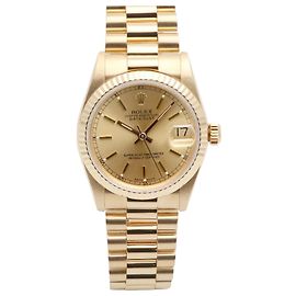 Rolex Orologio unisex Datejust in oro medio per donne