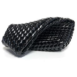 Bottega Veneta Borsa clutch strutturata da donna nera
