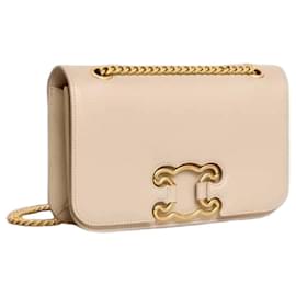 Céline Borsa media in pelle di vitello lucida