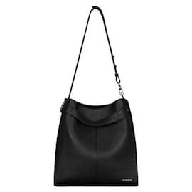 Mittelgroße Hobo-Tasche aus genarbtem Leder mit Gürtel - Givenchy