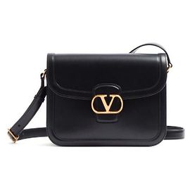 Valentino Borsa a spalla in pelle di vitello liscia UHF