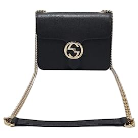 Gucci Piccola borsa a spalla con catena intrecciata