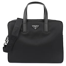 Prada Pasta de documentos em nylon