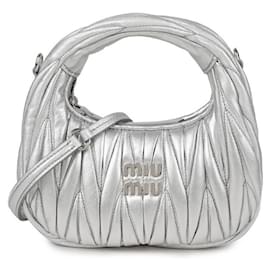 Mini Hobo Tasche aus Napa-Leder - Miu Miu