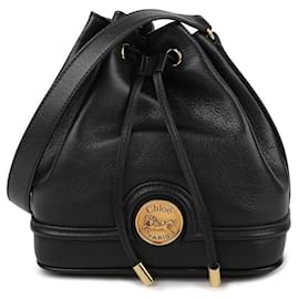 Leder Eimer Tasche - Chloé