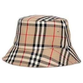 Bucket Hat aus Baumwollmischung mit Vintage-Karomuster - Burberry