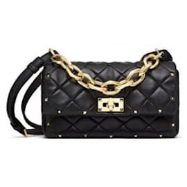 Valentino Borsa a Spalla Patchwork Rockstud Spike