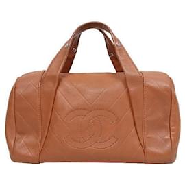 Chanel Grande borsa tote CC marrone