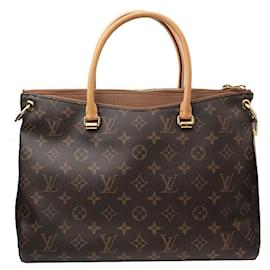 Louis Vuitton Borsa Tote e a Spalla Monogram Palace Marrone mm