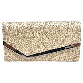 Jimmy Choo Clutch Catena Brillante Emie