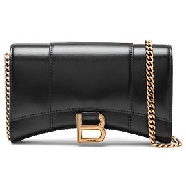 Balenciaga Portafoglio Hourglass a catena