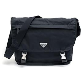 Borsa a Spalla in Pelle Saffiano Re Nylon - Prada