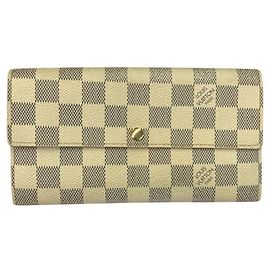Lange Brieftasche Damier Azur Louis Vuitton