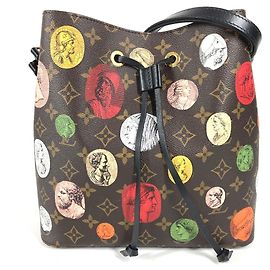 Borsa a spalla a secchiello NeoNoe MM Monogram Cameo di Louis Vuitton