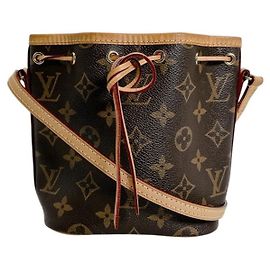 Borsa a Spalla Nano Noé in Tela Monogram Louis Vuitton