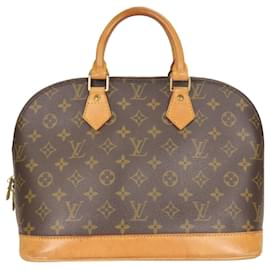 Borsa Louis Vuitton Alma M51130 Monogram marrone per donne