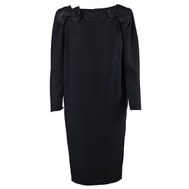Abito Vintage Guy Laroche con Fiocchi Neri