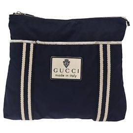 Sac à épaule vintage Gucci en nylon