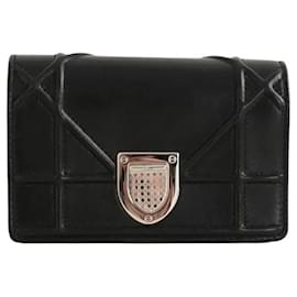 Dior Black leather clutch