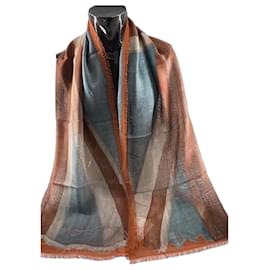 Union Jack abstrakter Schal von Vivienne Westwood (Wolle und Seide)