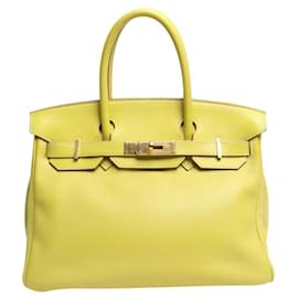 Gelbe Birkin 30 Tasche 2011 - Hermès