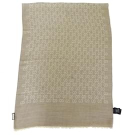 Sciarpa in seta beige Gucci