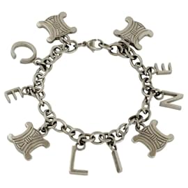 Bracciale Triomphe Charm in Argento per Uomini e Donne di Celine - Céline