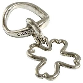Chanel Damenring aus Silber 925 mit Kleeblatt