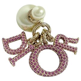 Einzelner Tribal Ohrring in Rosa von Christian Dior