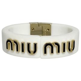 Miu Miu Damen Plexiglas Armreif