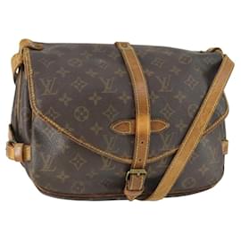 LOUIS VUITTON Borsa a Spalla Monogram Saumur 30 M42256 LV Auth 154252