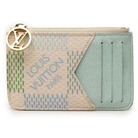 Estuche para tarjetas de visita Louis Vuitton Damier Porte Carte Romy