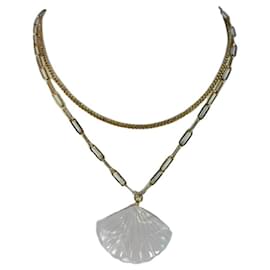 Collana con pendente a conchiglia sovrapposta - J.Crew