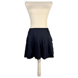 Minifalda plisada azul marino - Reformation