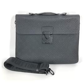 Borsa S-Lock in Taurillon Monogram Louis Vuitton